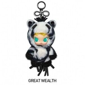 NIB Pop Mart Have A Good Run Horse Plush Keychain Bag Charm- Great Wealth Molly